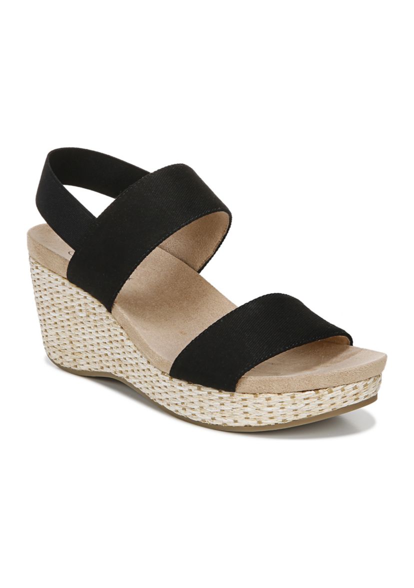 Delta Ankle Strap Wedge