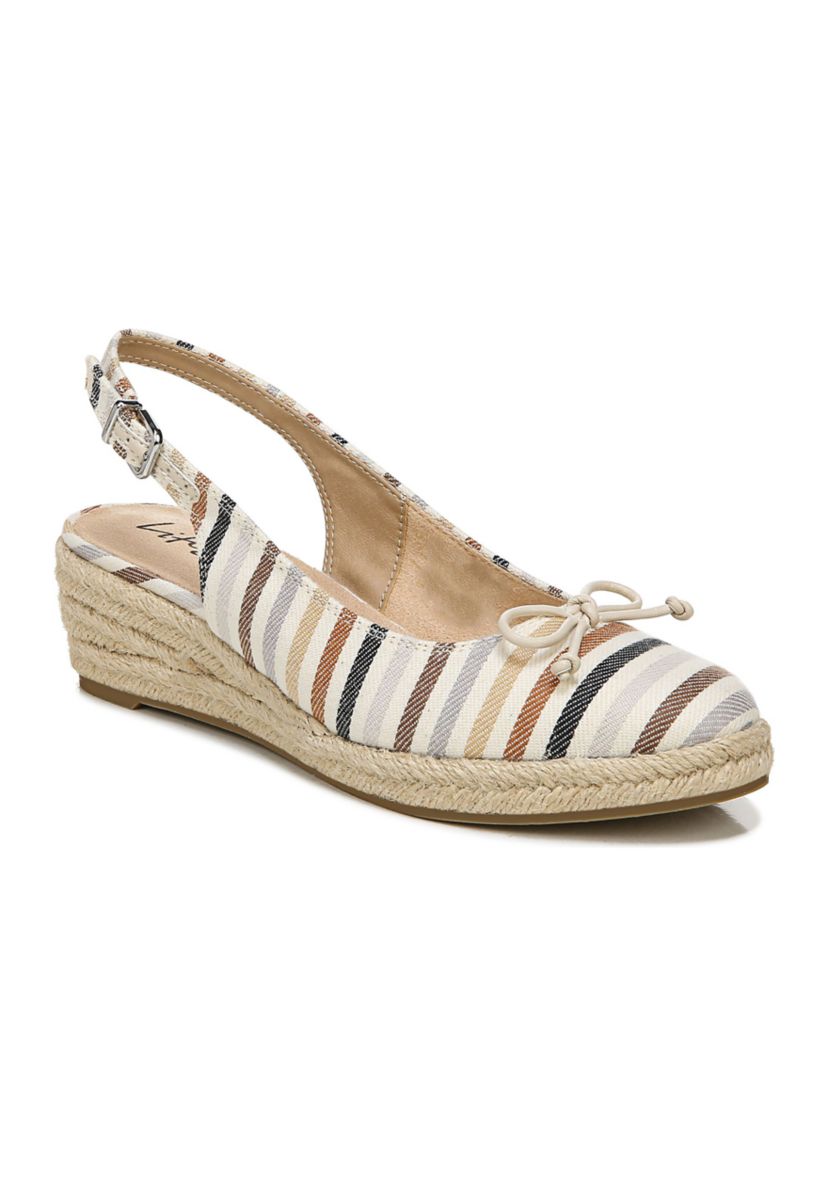 Keepsake Slingback Black Fabric