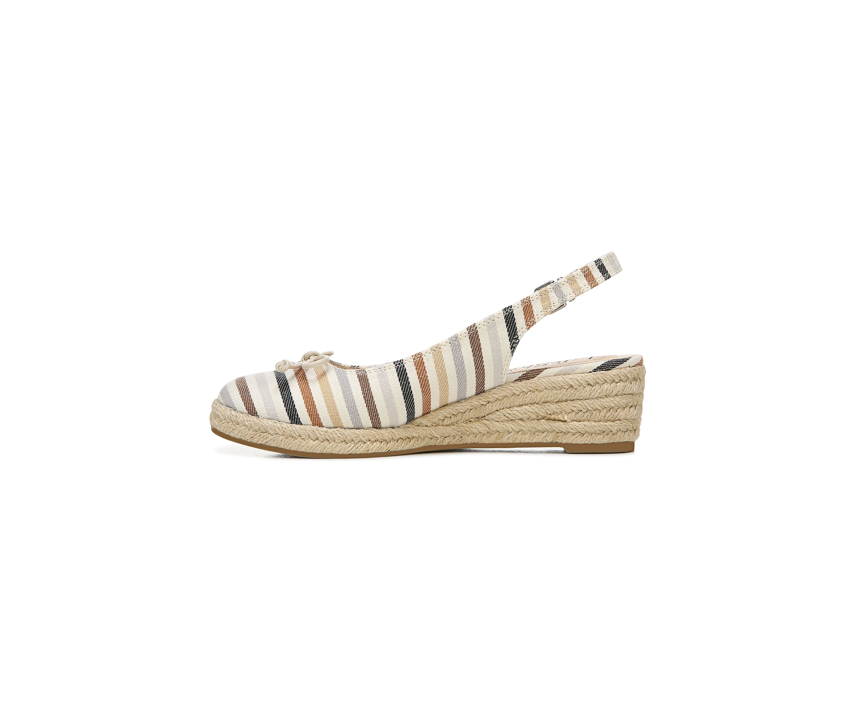 Keepsake Slingback Black Fabric