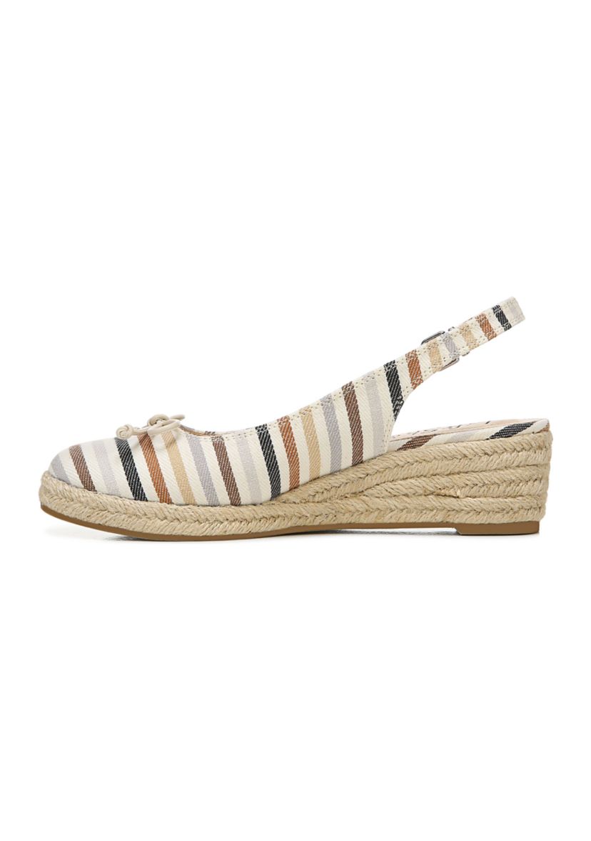 Keepsake Slingback Black Fabric