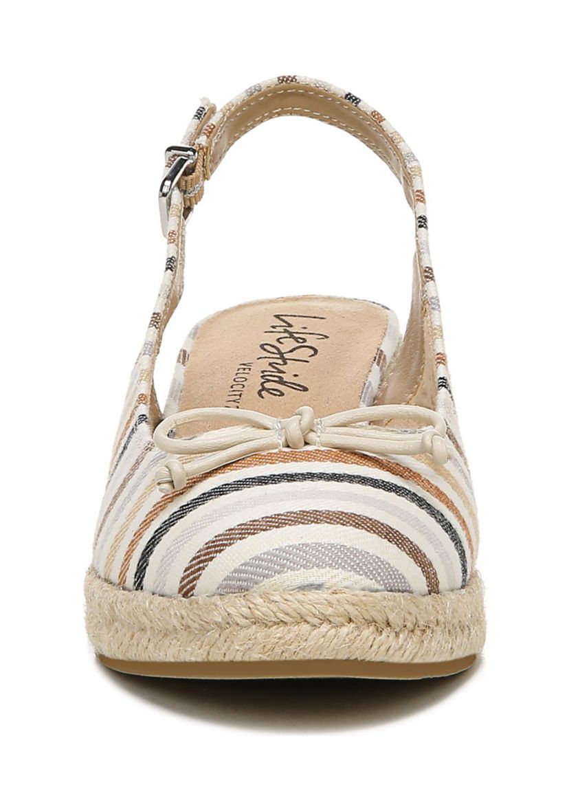 Keepsake Slingback Black Fabric