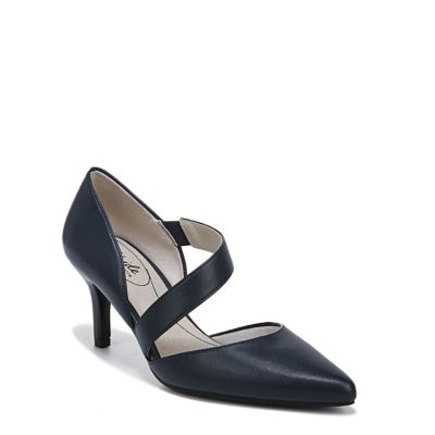 LifeStride Women's Suki Pump, Navy Blue, 10M