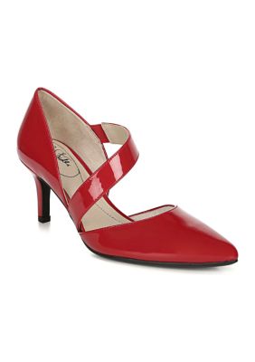 LifeStride Women's Suki Pump, Red, 5W