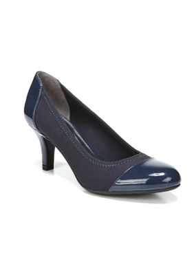 LifeStride Parigi Stret Pump Lux Navy | belk