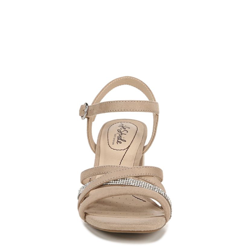 Belle Block Heel Dress Sandal