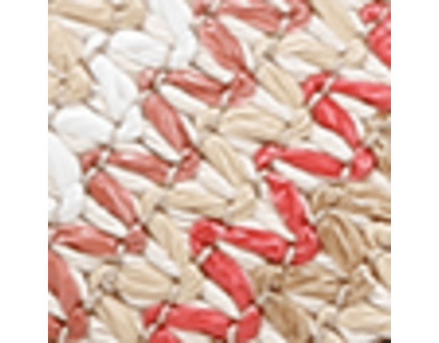 Natural Multi Raffia Fabric
