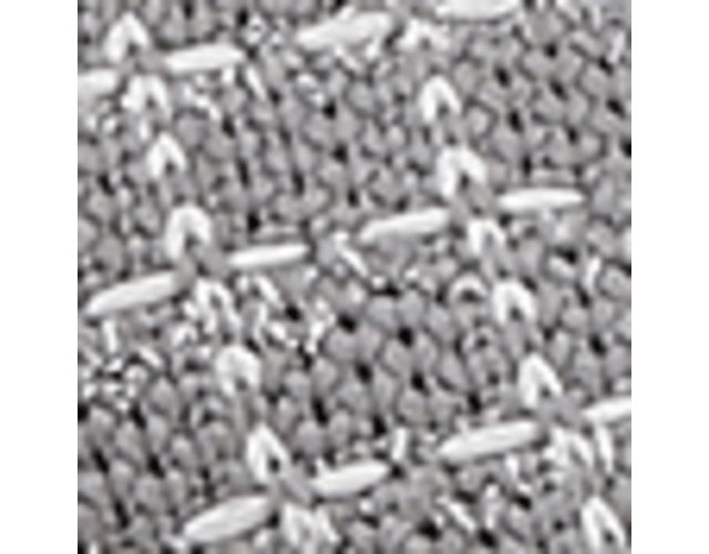 Graphite Plaid Knit Fabric