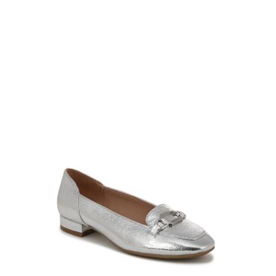 LifeStride Women'S Celine Loafer, Silver, 6W