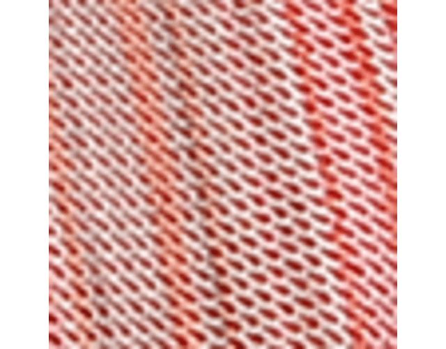 Coral Stripe Stretch Fabric