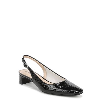 LifeStride Women's Lorena Slingback Pump, Black, 9.5W