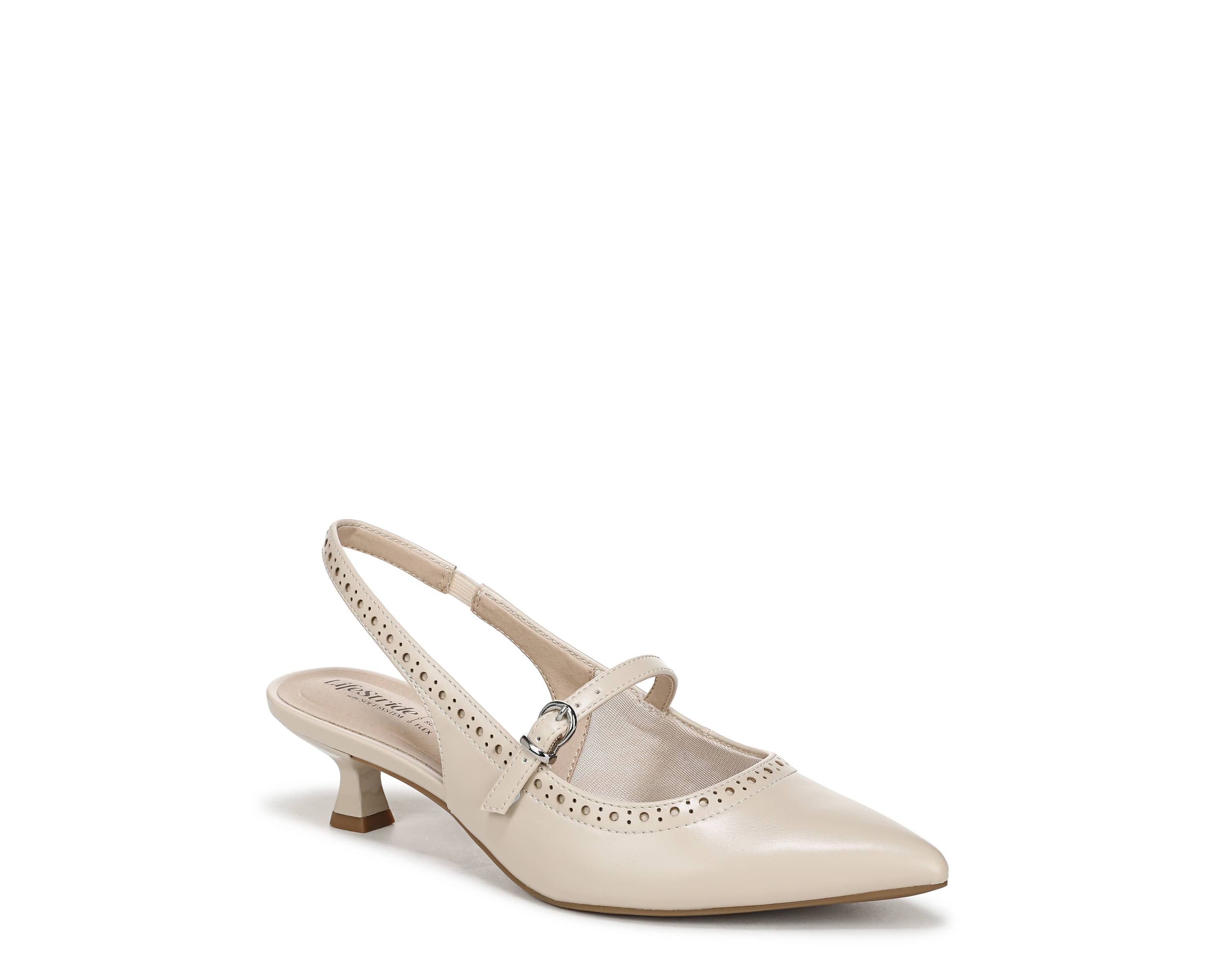 Marilyn Slingback Kitten Heel