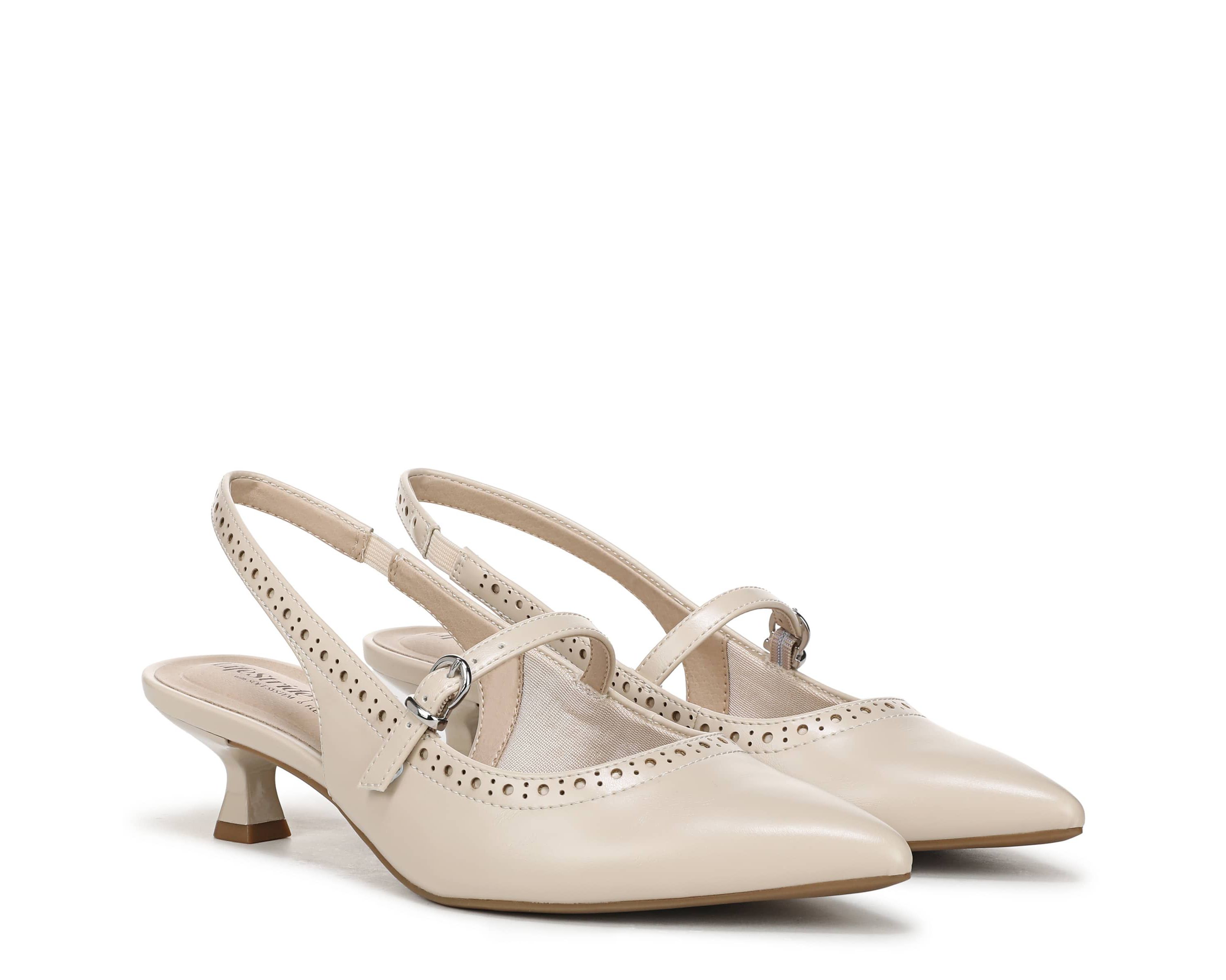 Marilyn Slingback Kitten Heel