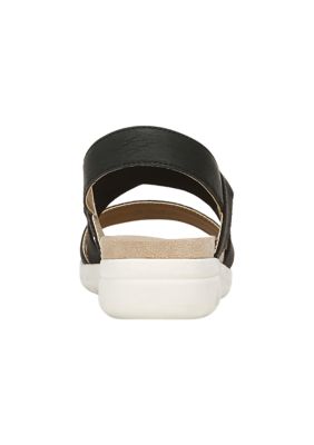 Plush Slingback Sandals