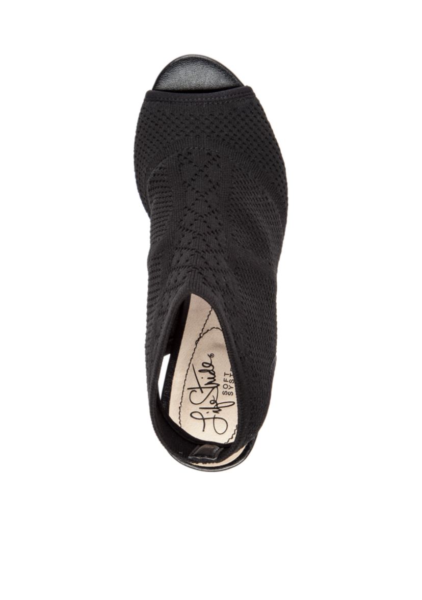Alita Peep Toe Booties
