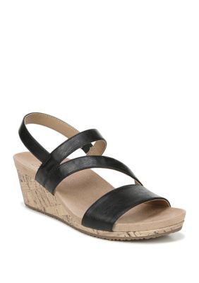 Lifestride milly hot sale women's wedge sandals