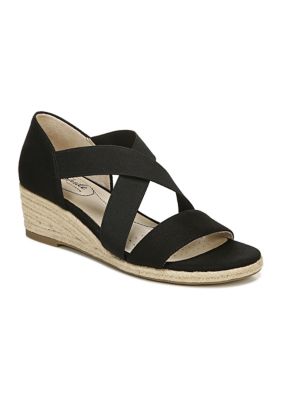 Siesta Strappy Espadrille Wedges