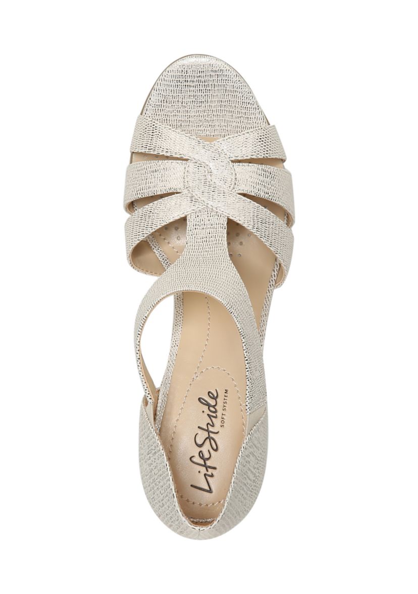 Caramel City Platinum Sandals 