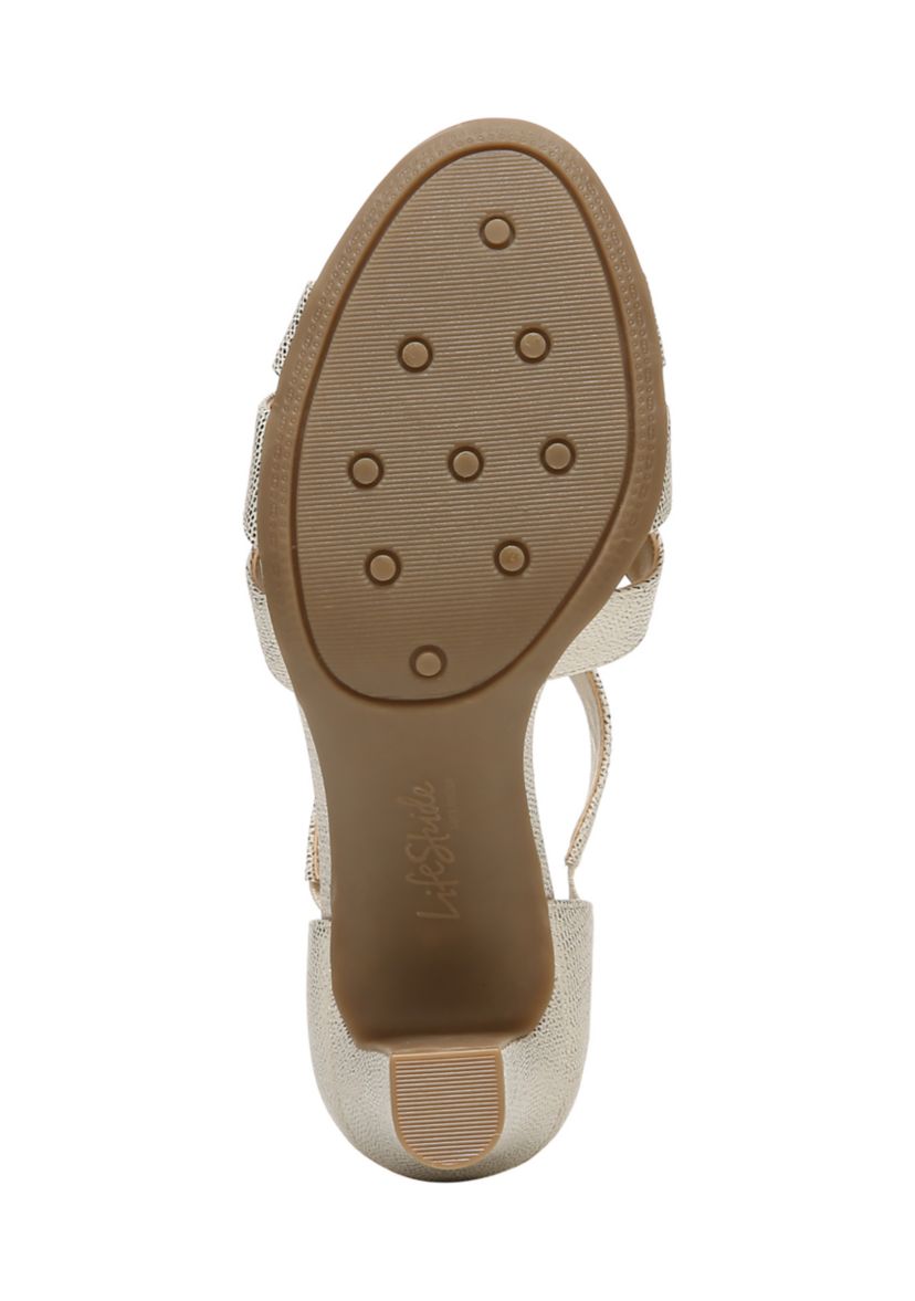 Caramel City Platinum Sandals 