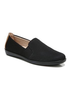 LifeStride Women's Next Level Moccasin, Black, 9.5W