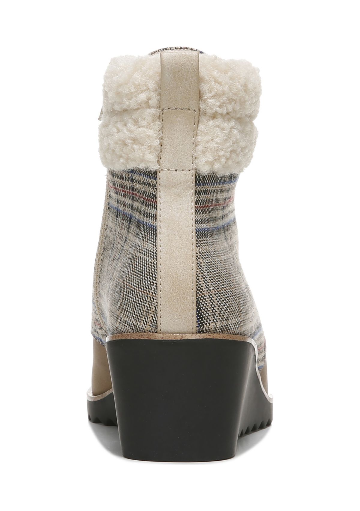 Zone Lace Up Wedge Bootie