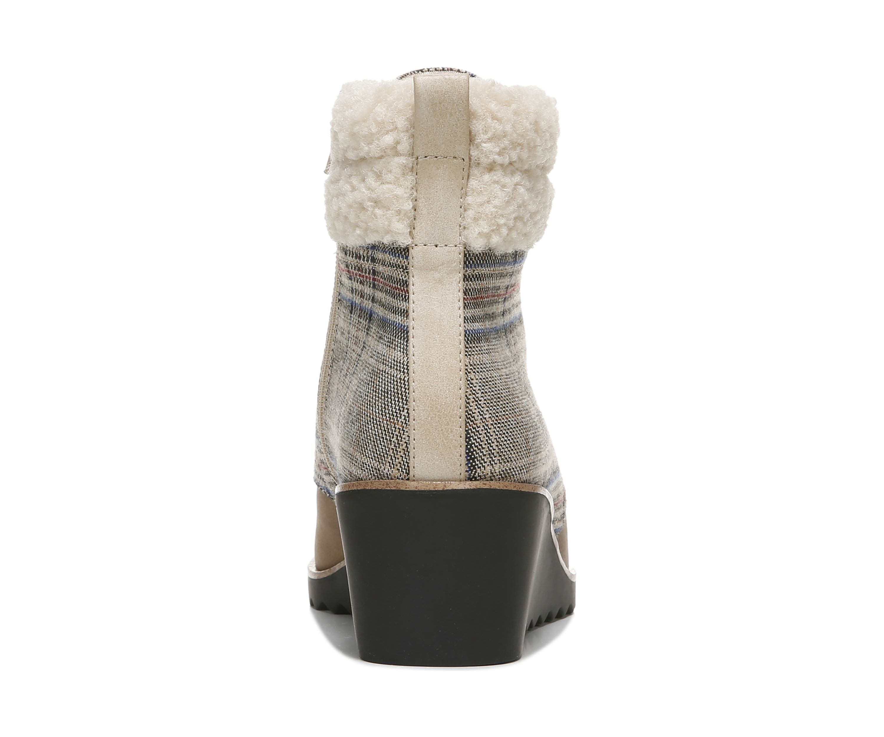 Zone Lace Up Wedge Bootie