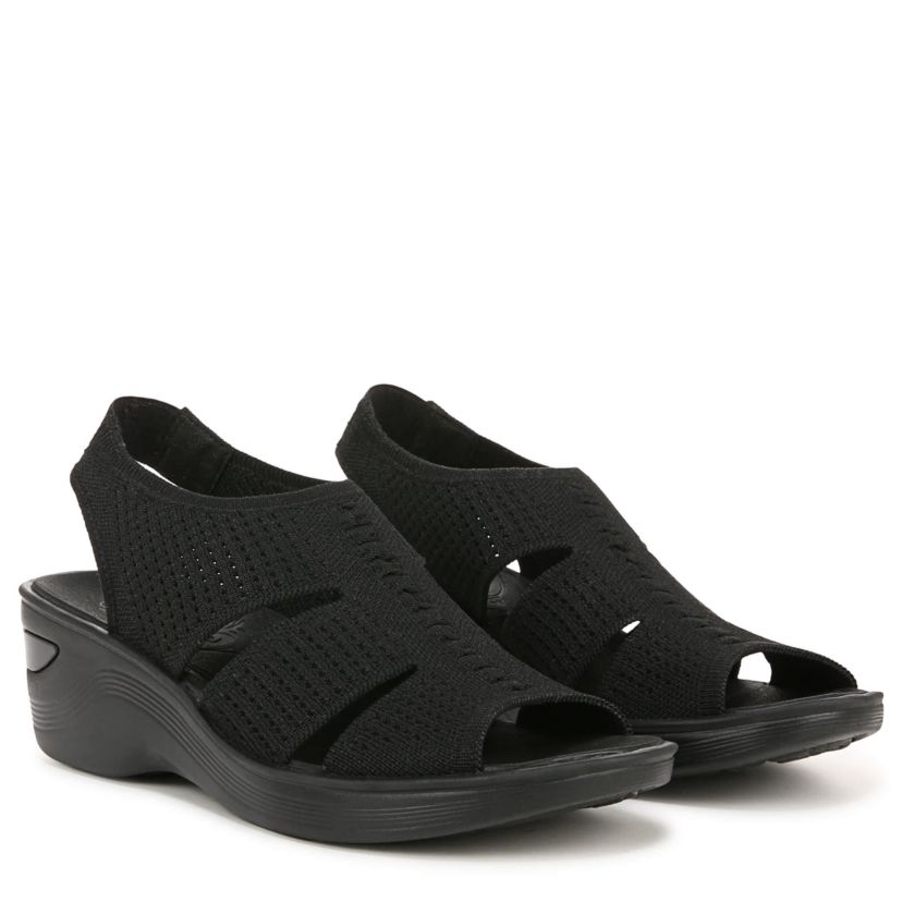 WomenS Double Up Slingback Wedge Sandal