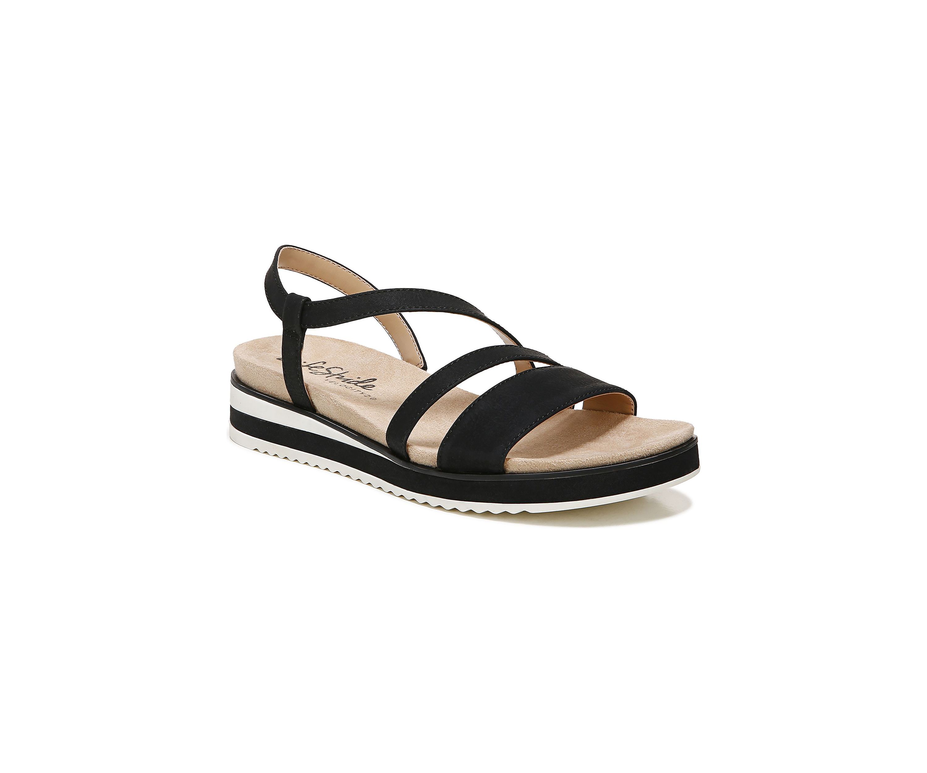 Zoe Strappy Sandal Black