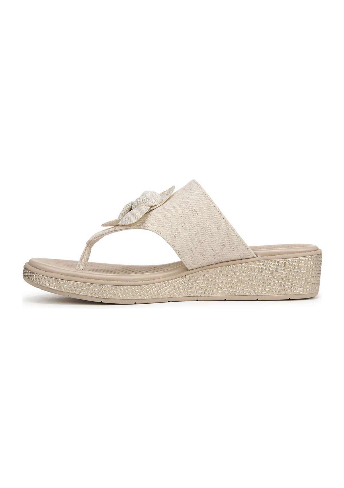 Bloom Platform Wedge Thong Sandals