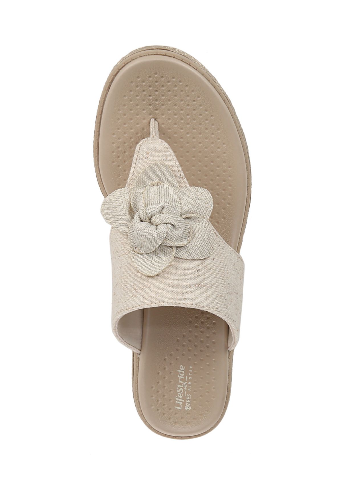 Bloom Platform Wedge Thong Sandals