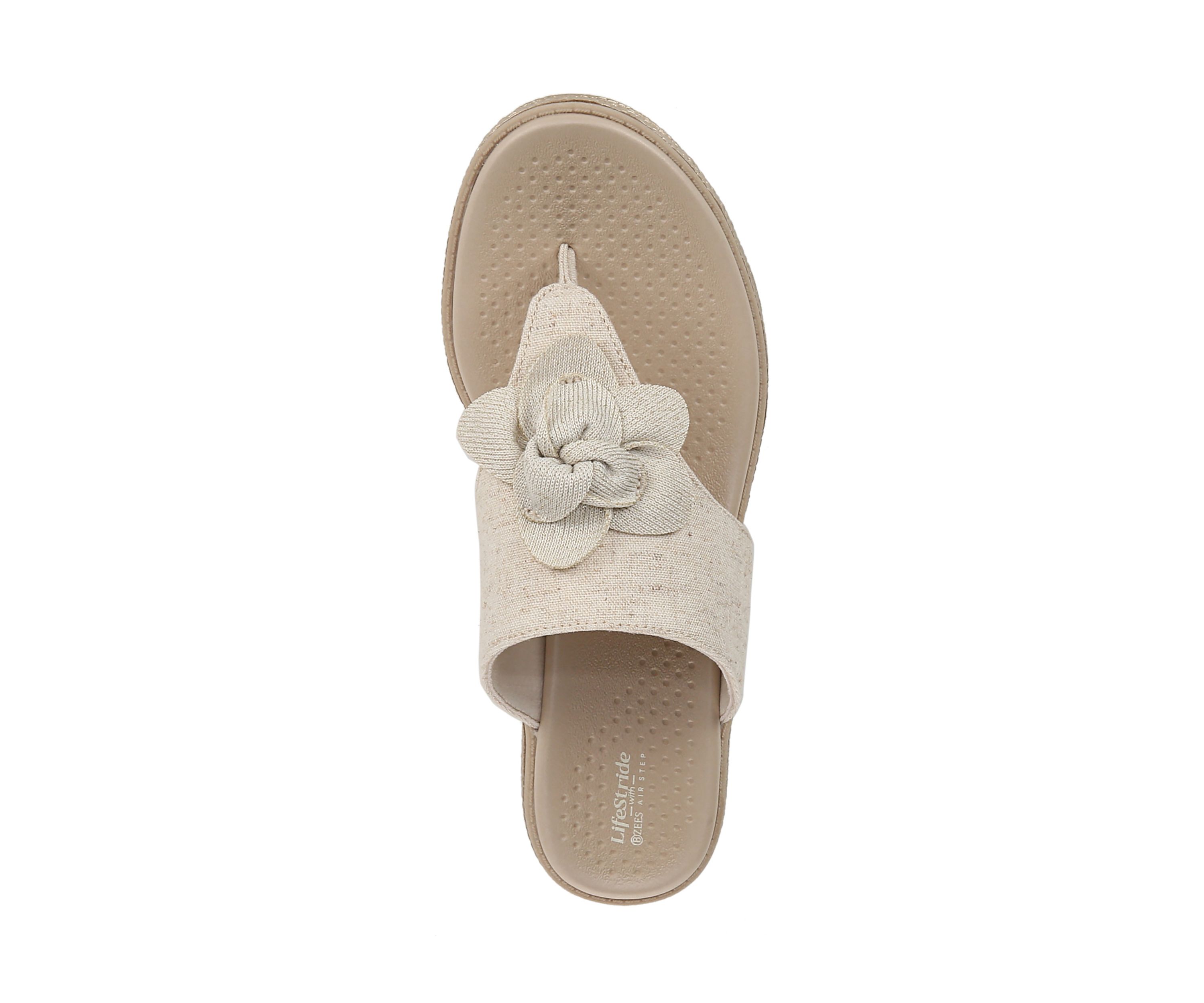 Bloom Platform Wedge Thong Sandals