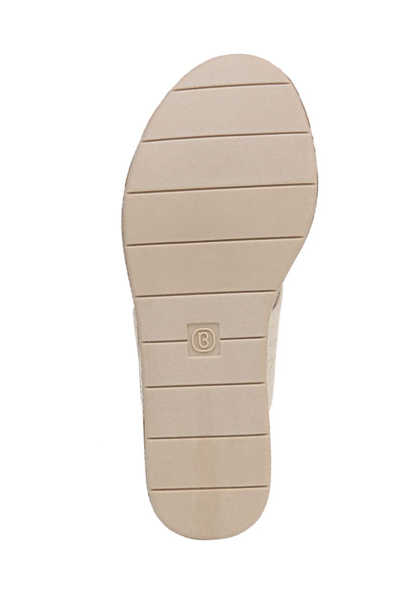 Bloom Platform Wedge Thong Sandals