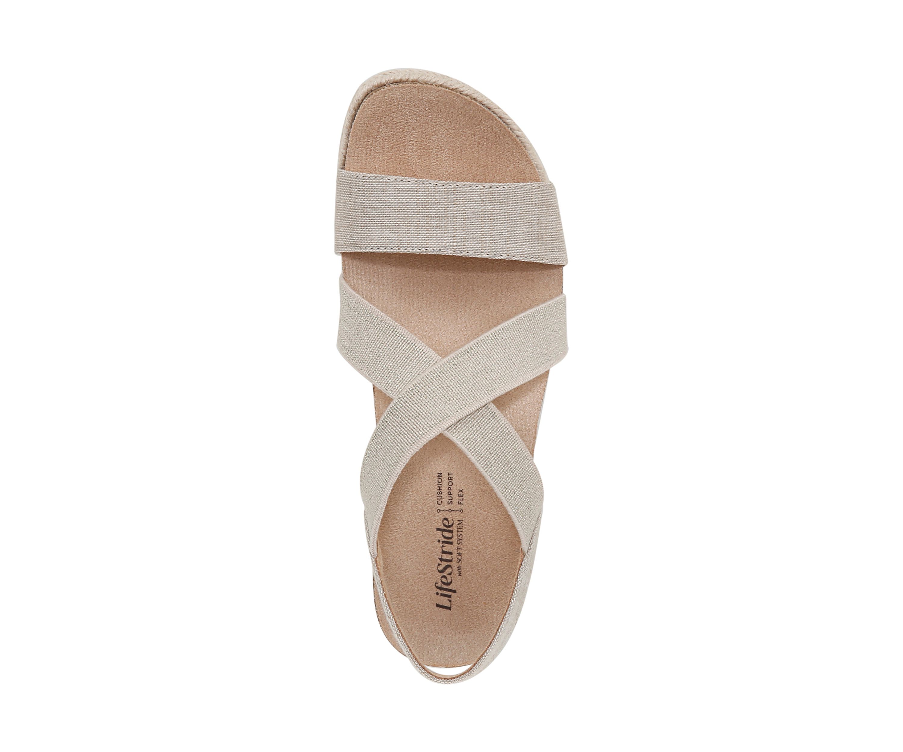 Breeze Strappy Wedge Sandal