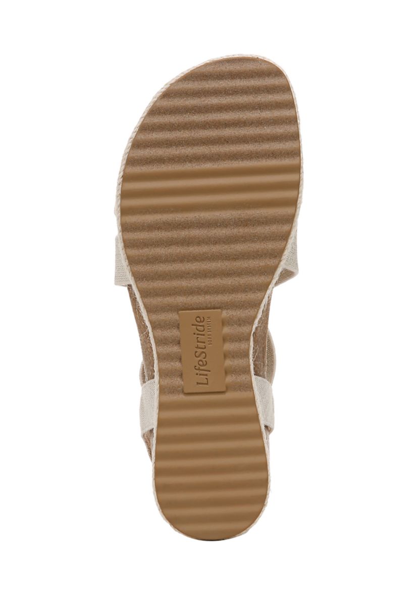Breeze Strappy Wedge Sandal