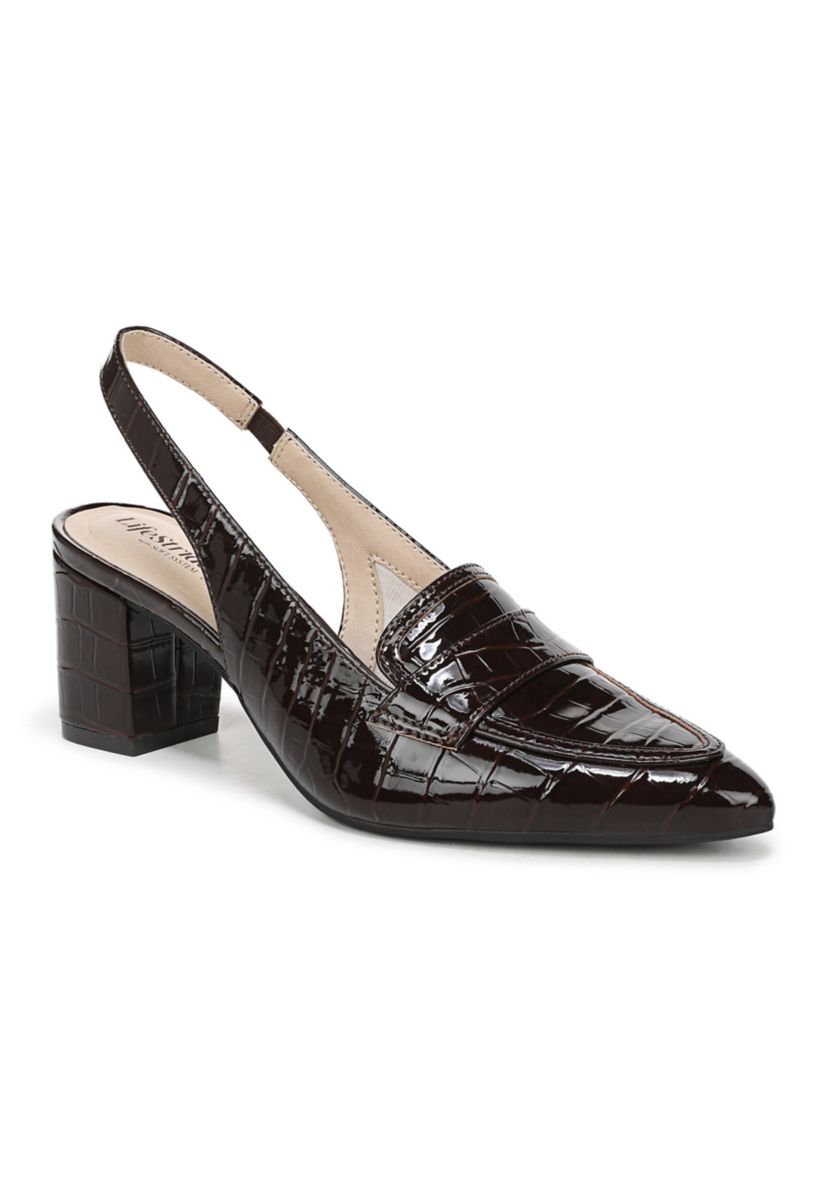 Angel Heeled Loafers