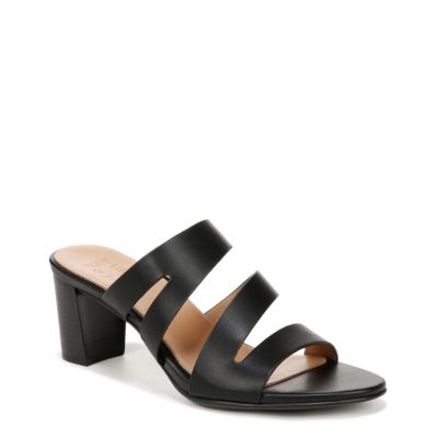 Naturalizer Women's Beaming Slide Sandal, Black, 5.5M