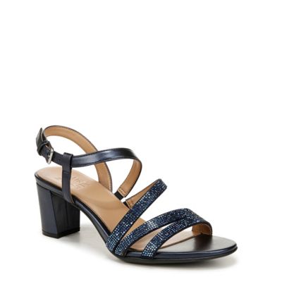 Naturalizer Women's Bridget 4 Dress Sandal, Navy Blue, 11M