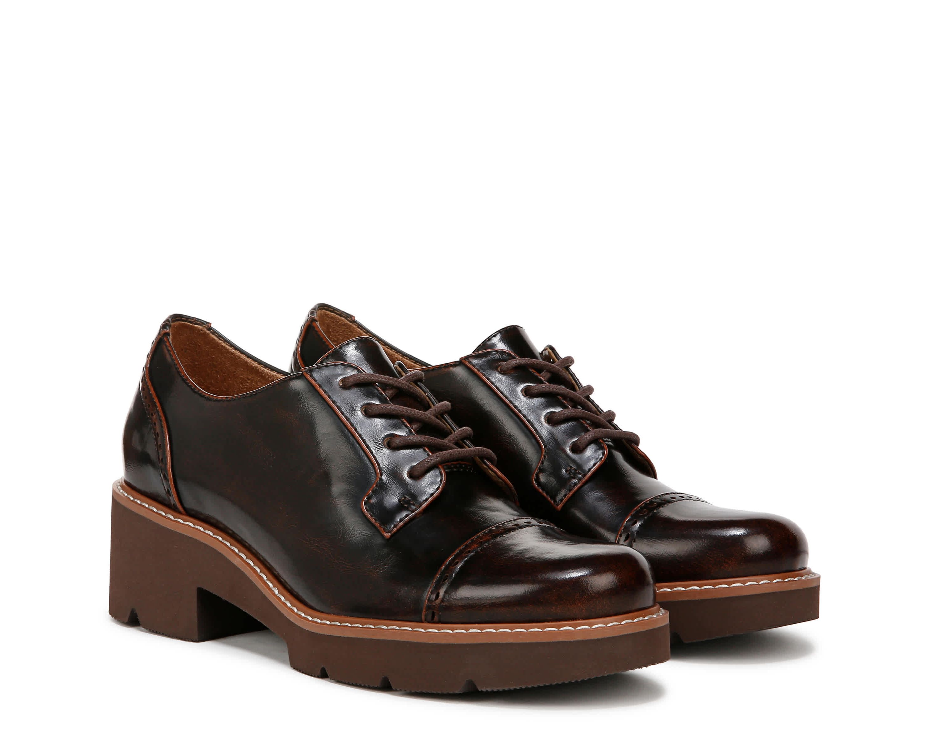 Cabaret Lace Up Lug Derby