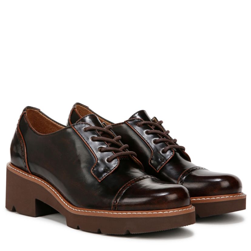 Cabaret Lace Up Lug Derby