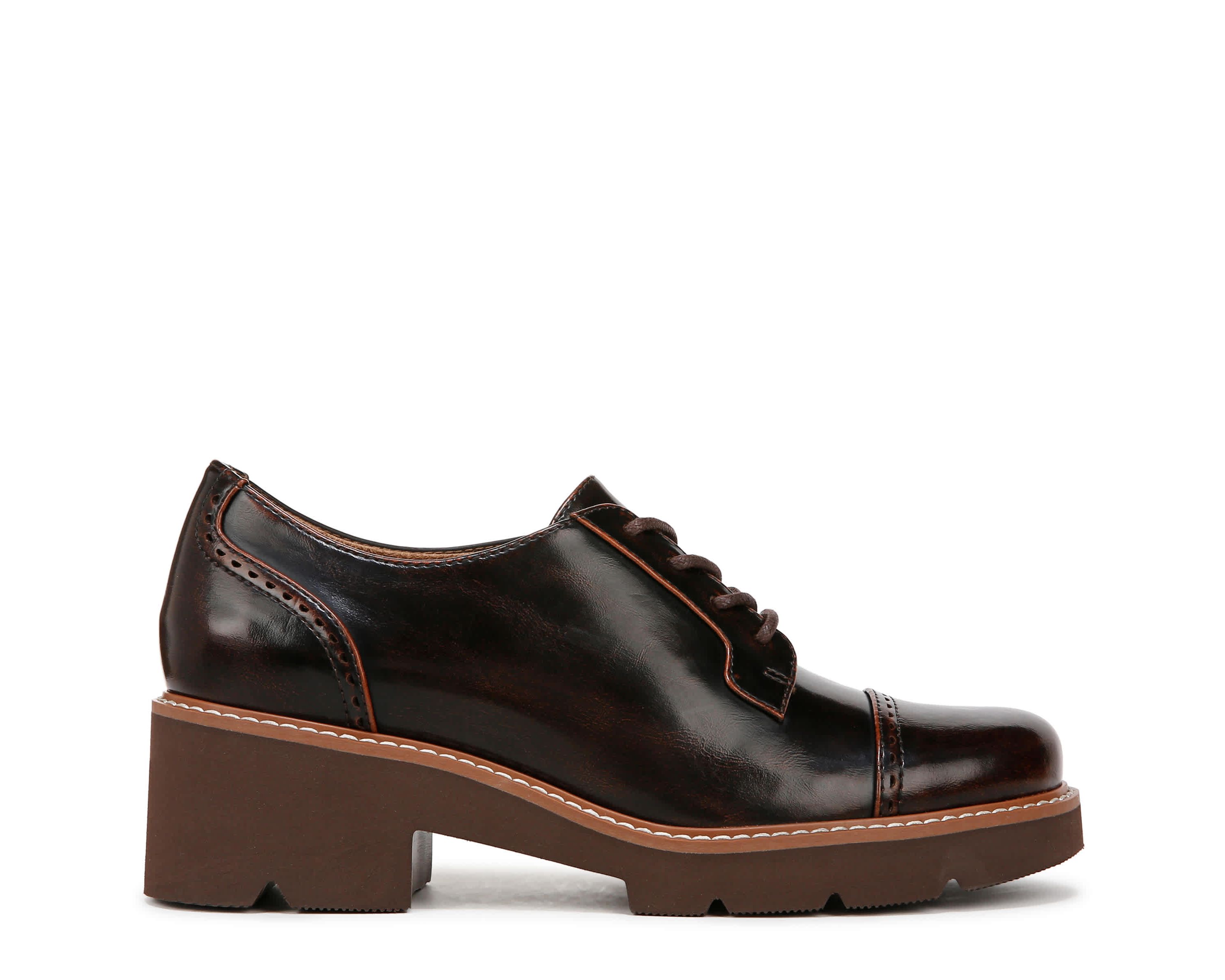 Cabaret Lace Up Lug Derby