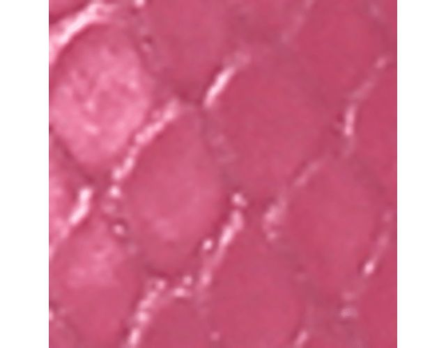 Pink Metallic Snake Print Leather
