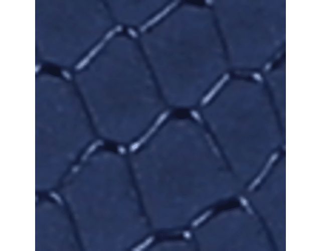 Future Dusk Blue Metallic Snake Print Faux Leather