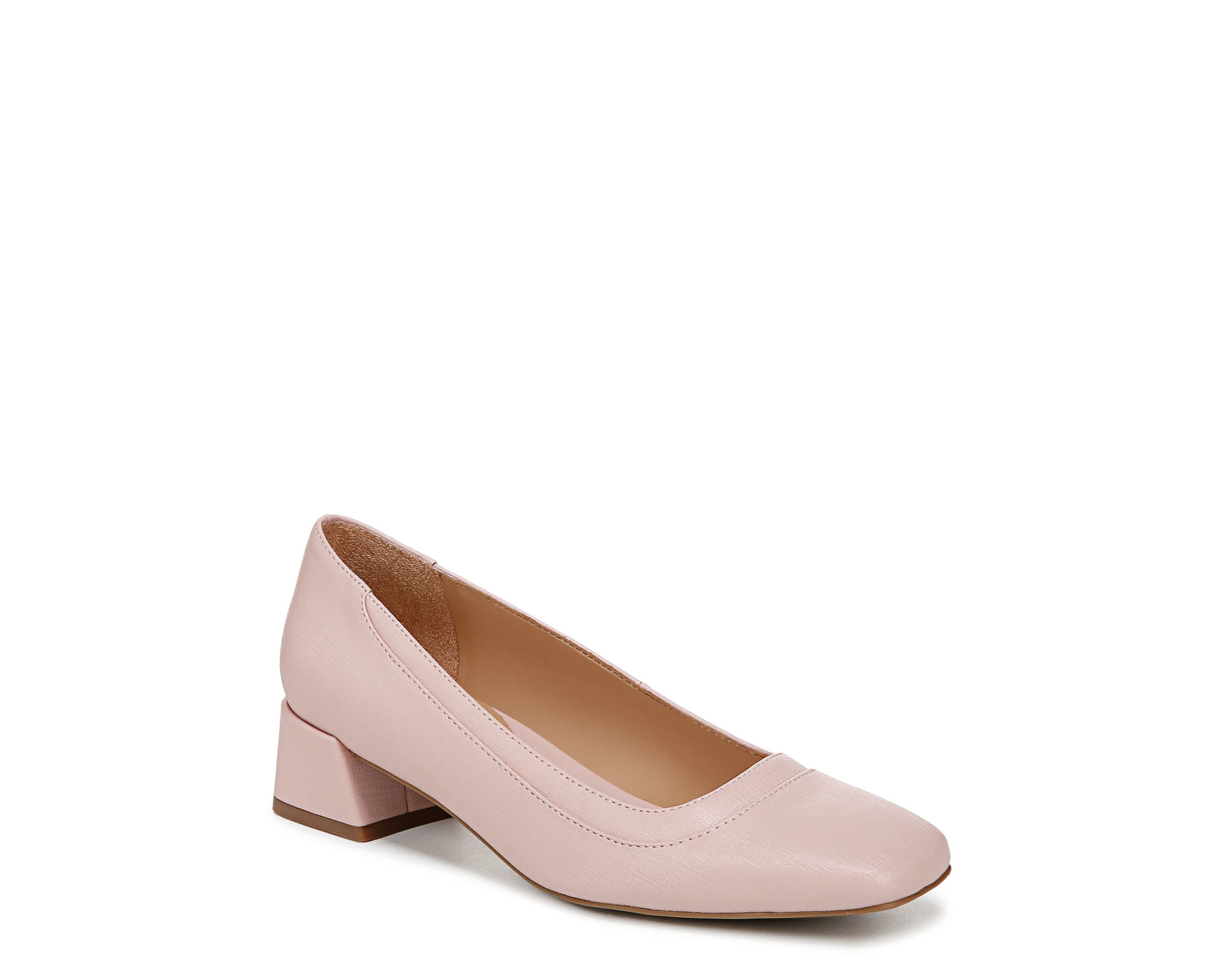 Huntley Block Heel Pump