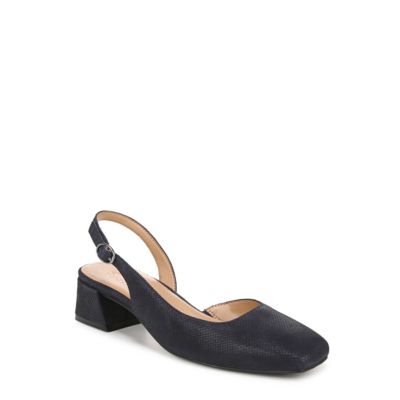 Naturalizer Women's Jayla Slingback Pump, Navy Blue, 10M