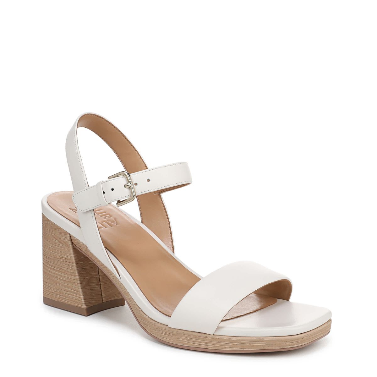 Rose Block Heel Sandal