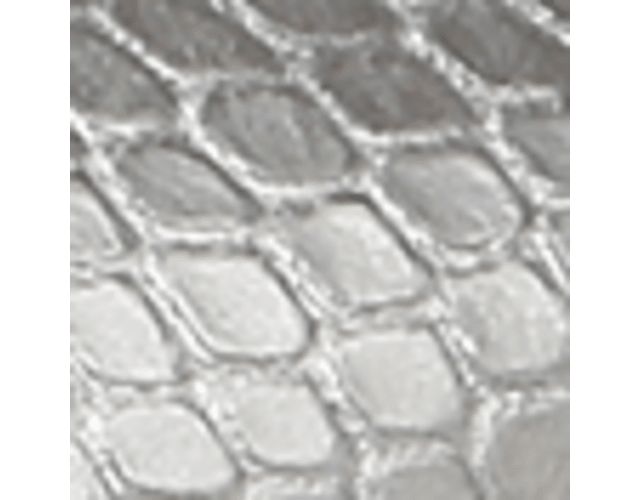 Silver Snake Print Leather
