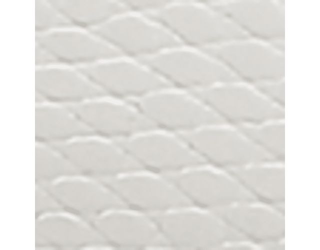 Warm White Snake Print Leather