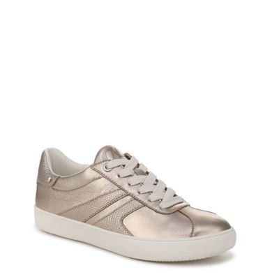 Naturalizer Women's Medina Lace Up Sneaker, Silver, 11M