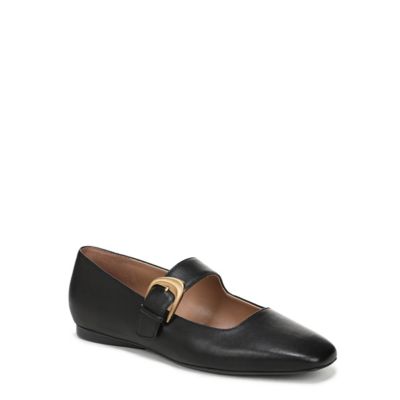 Naturalizer Women's Cosmic Mary Jane Flat, Black, 12WW
