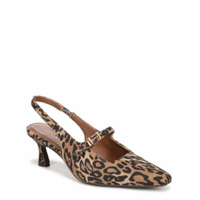 Naturalizer Women's Gemini Mary Jane Slingback, Dark Brown, 10.5M