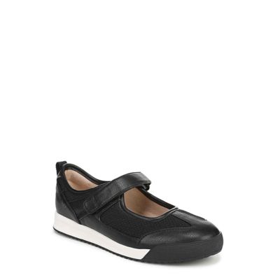 Naturalizer Women's Greta Ballet Sneaker, Black, 8.5W